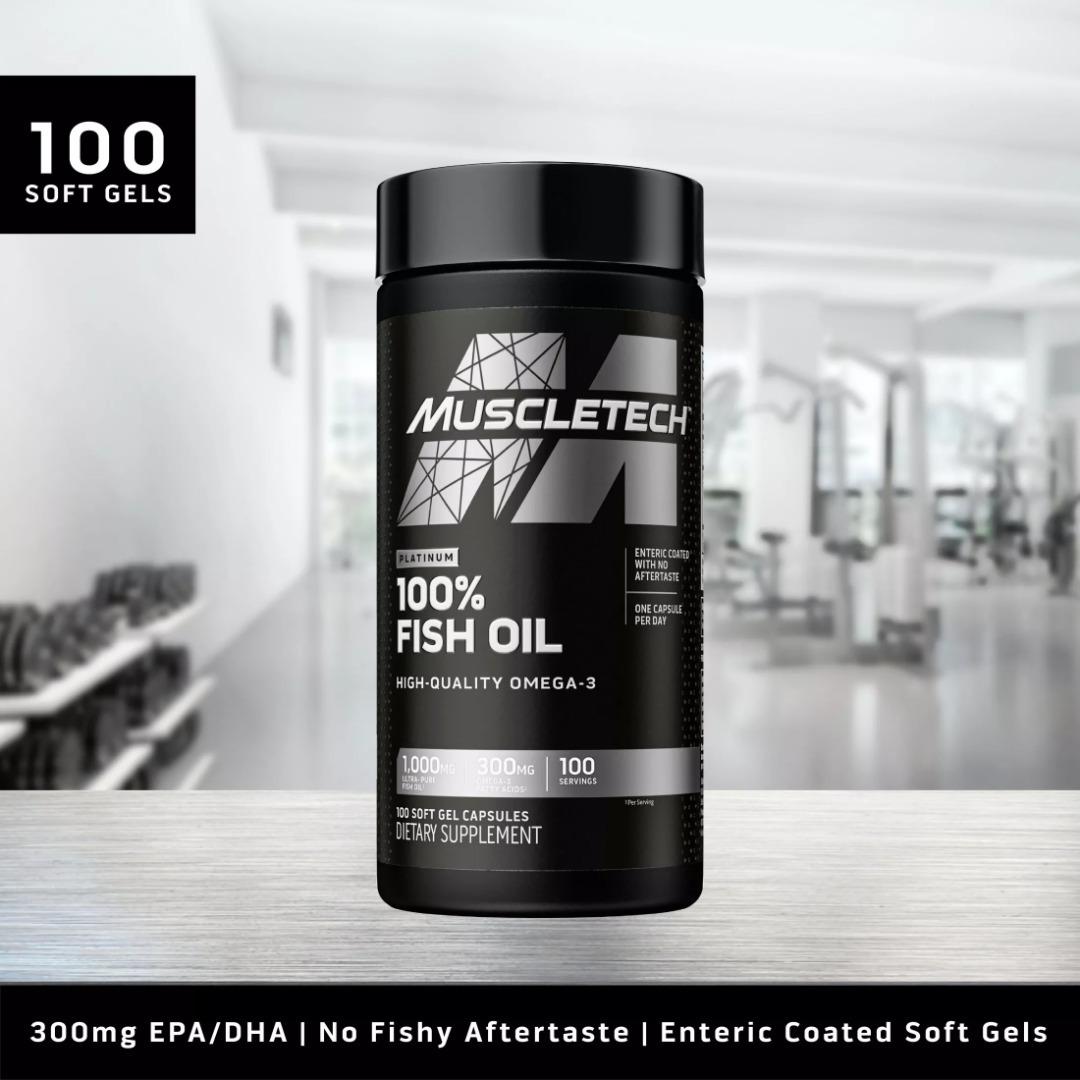 MuscleTech Platinum 100% Omega Fish Oil (100 Softgels) ( UP : $35 ...