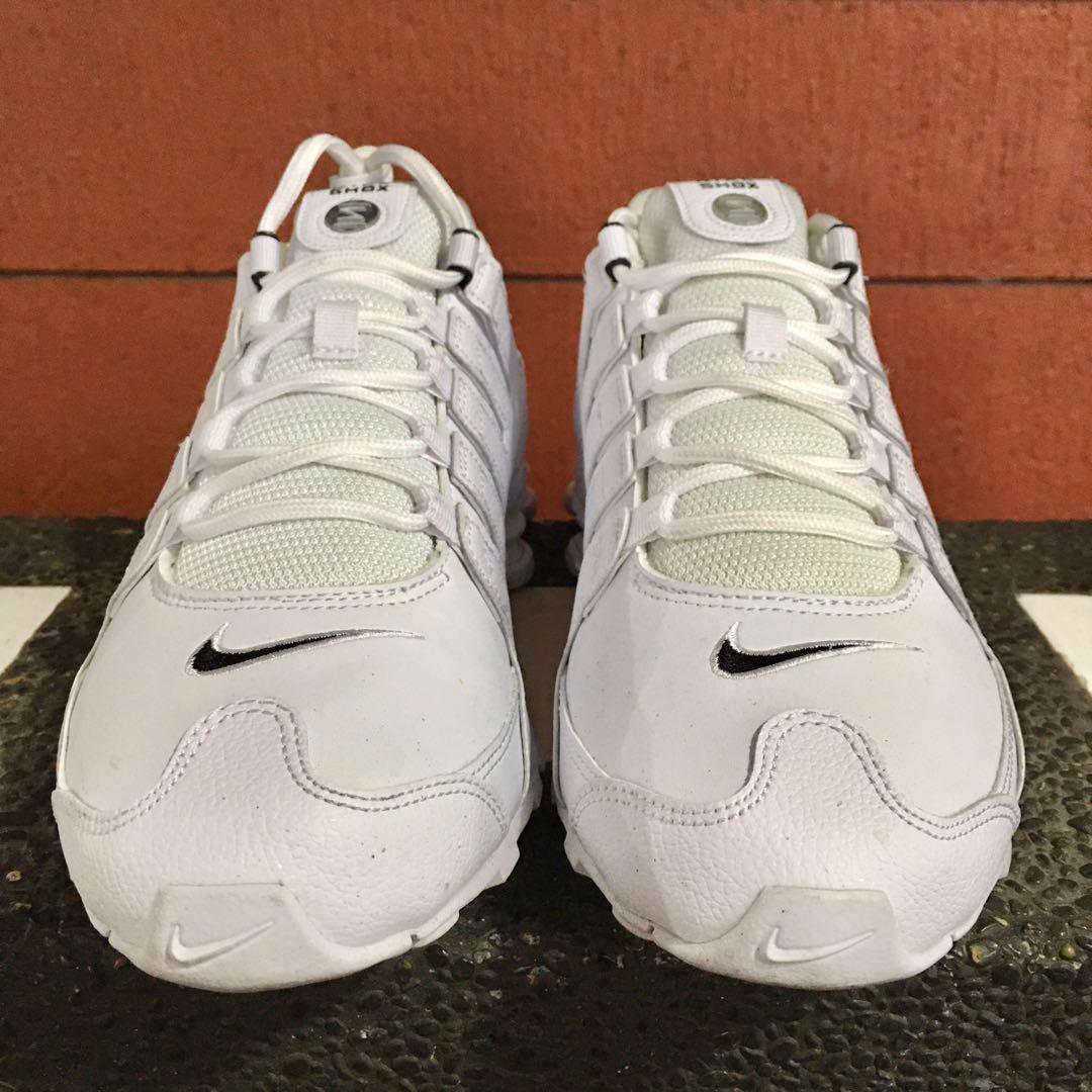 Nike Shox NZ White Black size 9.5 mens RARE PAIR Men s Fashion