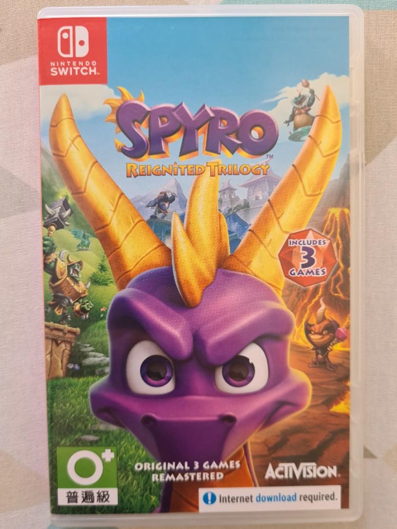 Spyro reignited trilogy hotsell switch digital download