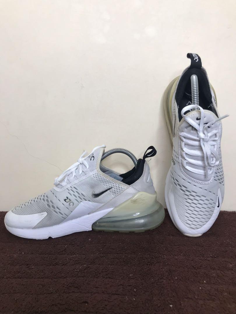 Air max 270 store men's white size 7