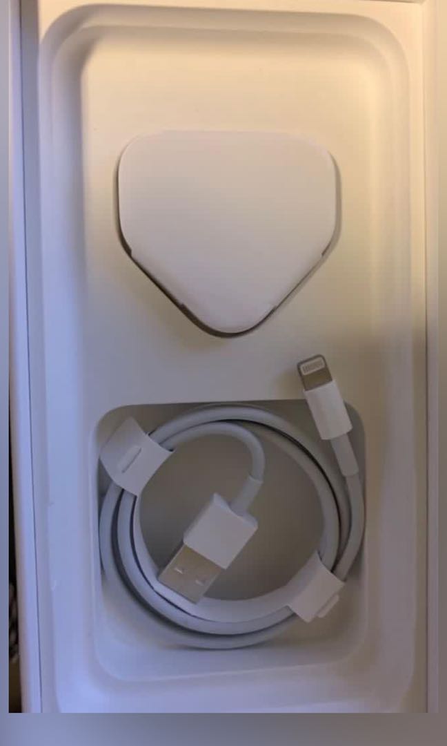 Original Lightening cable + power adapter, Mobile Phones & Gadgets