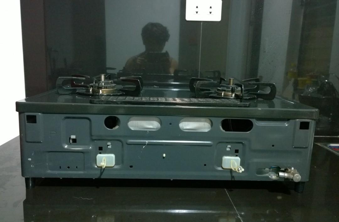 Paloma Japan Gas Stove with Griller (Black), TV & Home Appliances