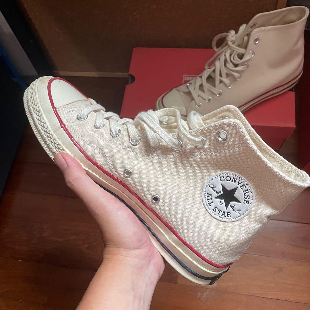 PARCHMENT CHUCKS 70 HI SIZE 8.5, Men's Fashion, Footwear, Sneakers on ...