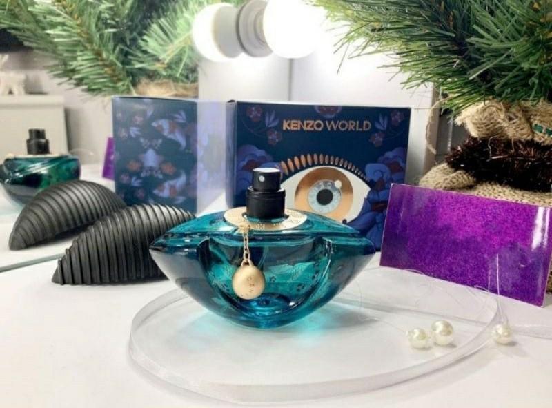 Parfum kenzo world fantasy biru tua for women EDP 75ml Kesehatan Kecantikan Parfum Kuku Lainnya di Carousell