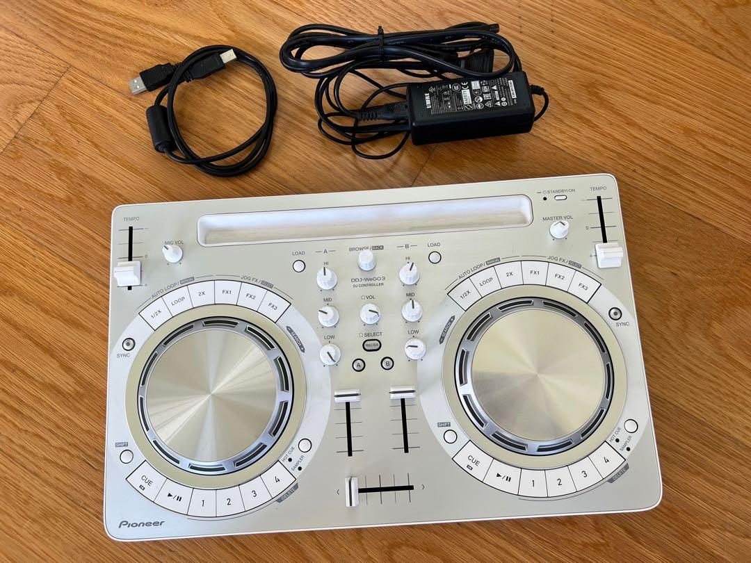 PIONEER　DDJ-WEGO3-W 希少ホワイト Pioneer Ddj-wego3 Compact 2 Deck DJ Controller for sale online | eBay