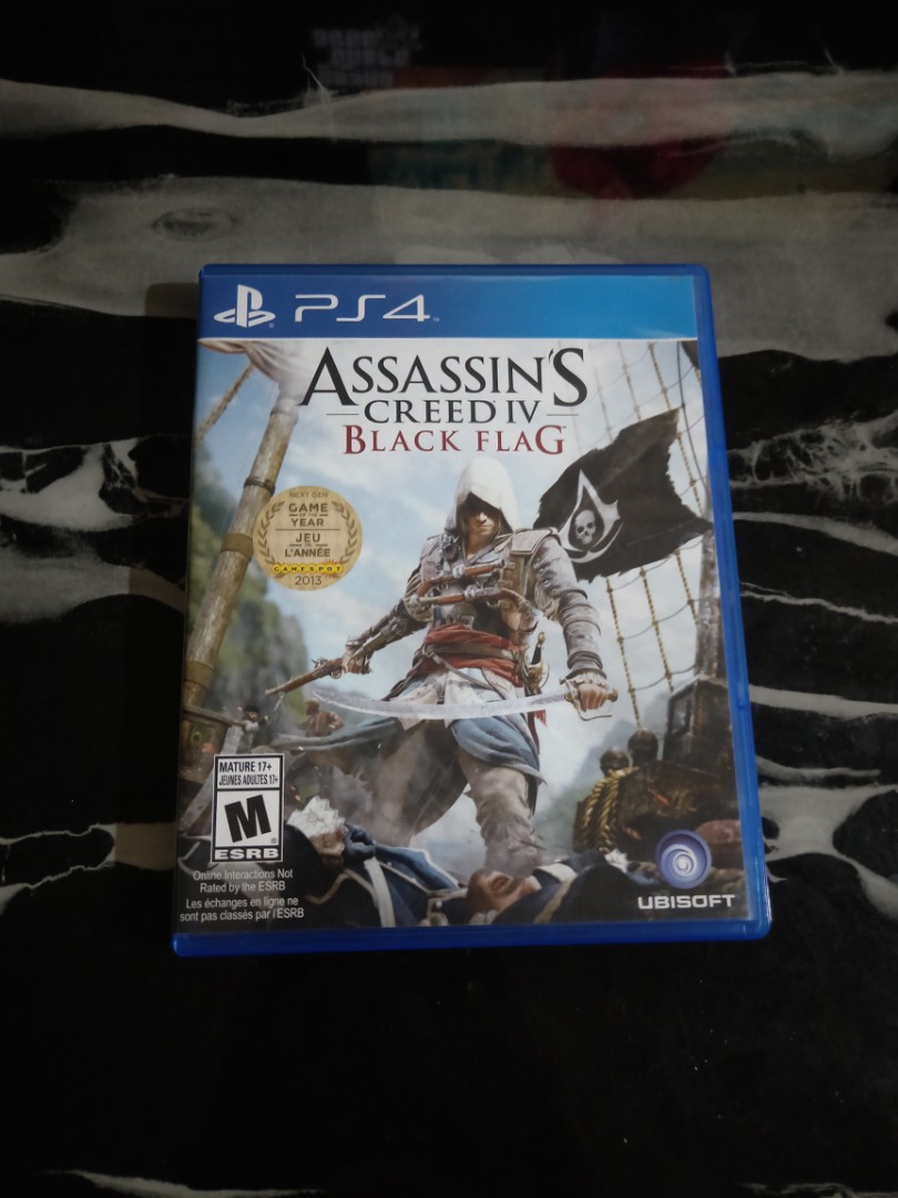 Ps4 Assassins Creediv Black Flag Video Gaming Video Games