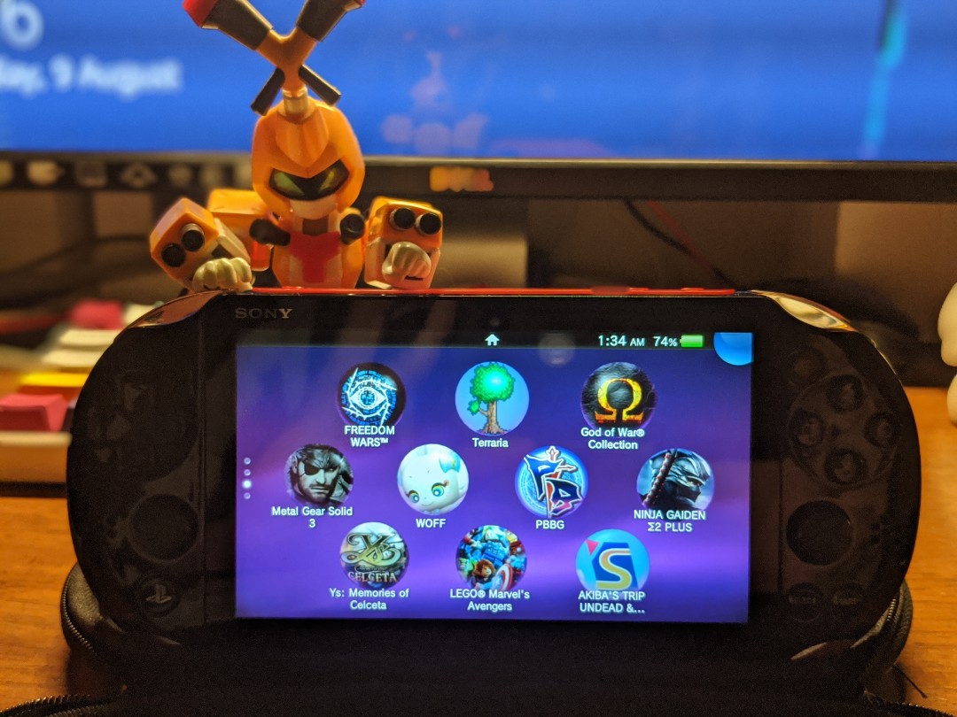 PS Vita 128GB Henkaku, Video Gaming, Video Games, PlayStation on Carousell