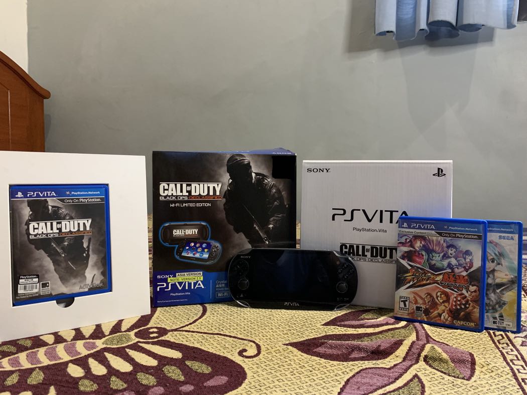 Psvita (Call Of Duty: Black Ops Declassified Version) Limited Edition,  Video Gaming, Video Game Consoles, Playstation On Carousell