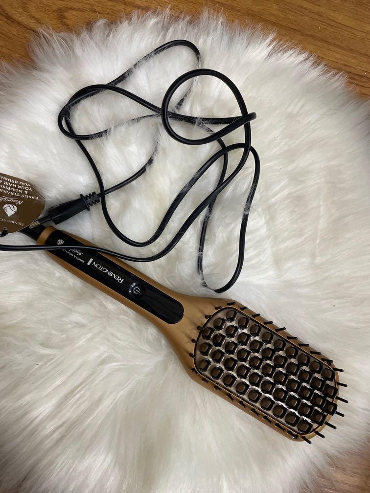 Remington keratin & argan oil straightening brush cb7400au new arrivals