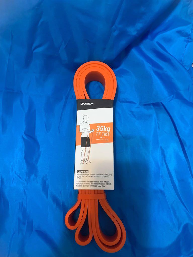 Decathlon Resistant bands, Sports Equipment, Exercise & Fitness, Toning