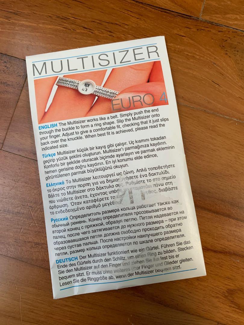 Ring sizer (Category: Rings) located in Singapore. Submitted by falken (Listing ID 1177302779, Image 1). Description: Brand new.