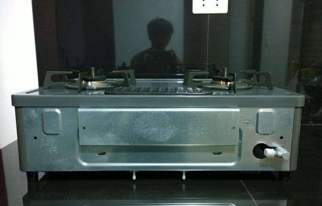 Rinnai Japan Gas Stove with Griller (Grey), TV & Home Appliances