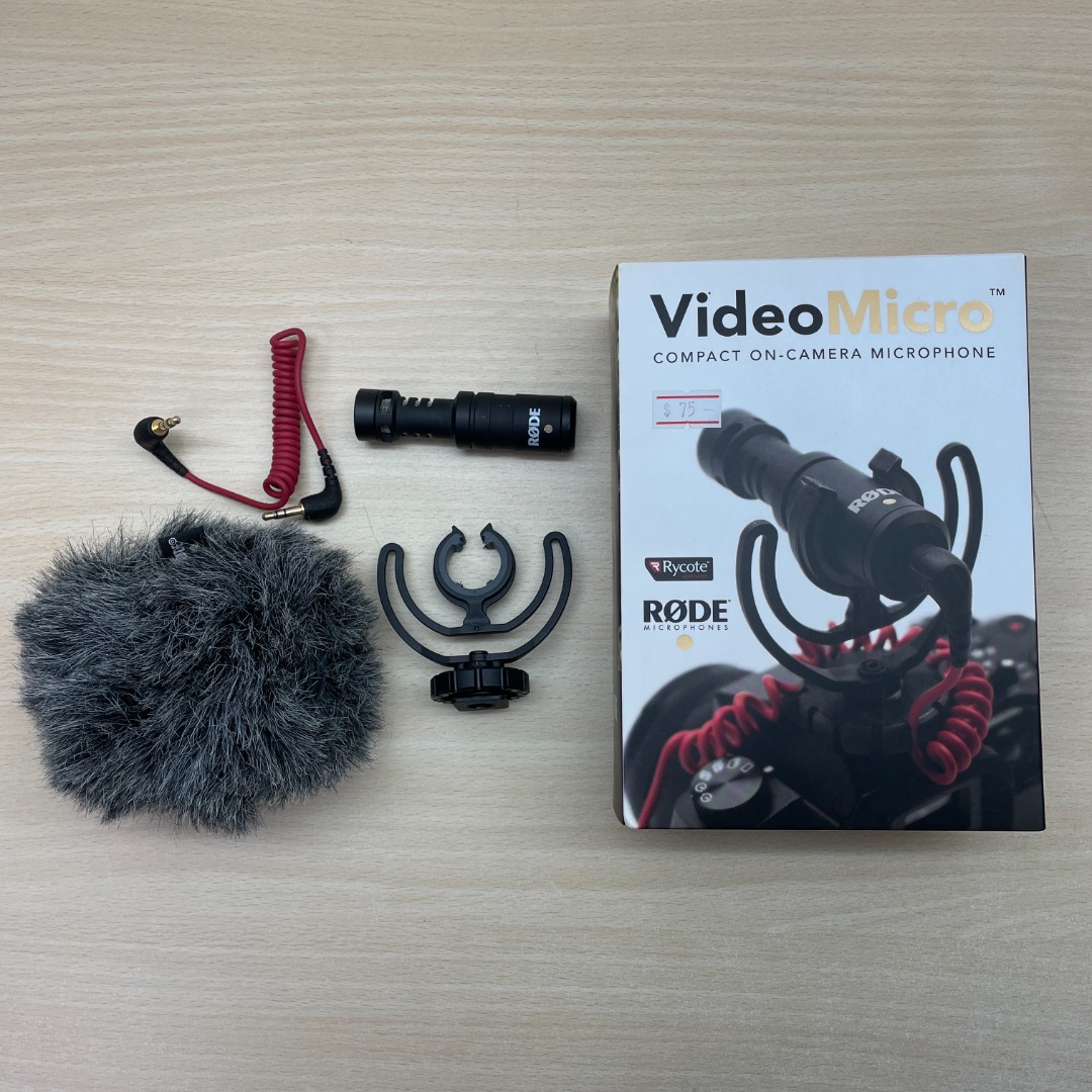 RODE VideoMicro + SC7 Cable (NPWP), Audio, Microphones on Carousell