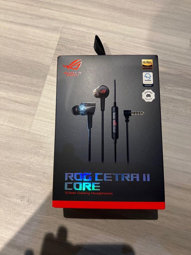 rog cetra II core, Audio, Earphones on Carousell