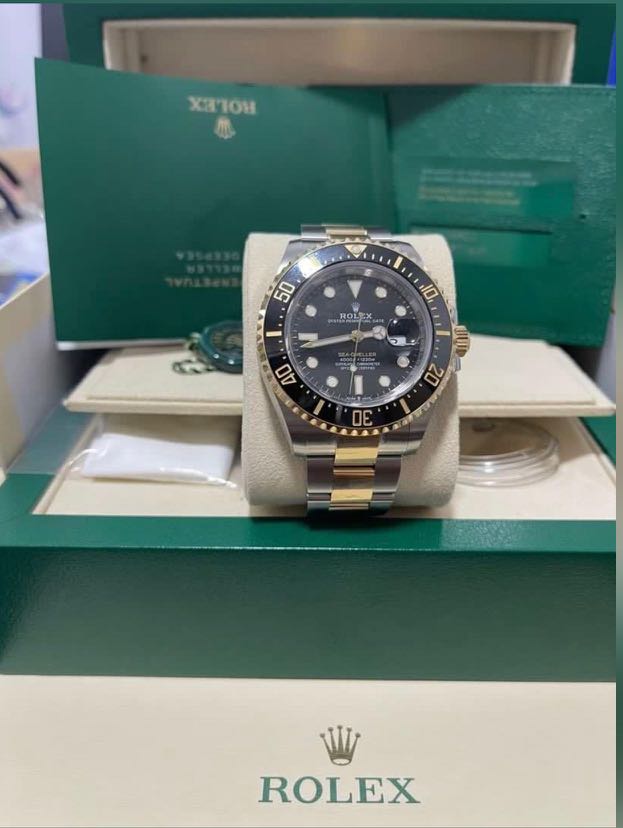 Sea dweller 43 on sale two tone