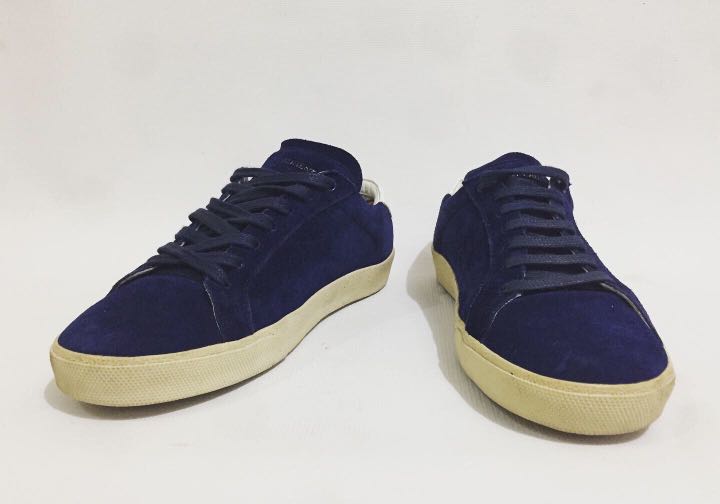 Saint Laurent Suede, Luxury, Sneakers 