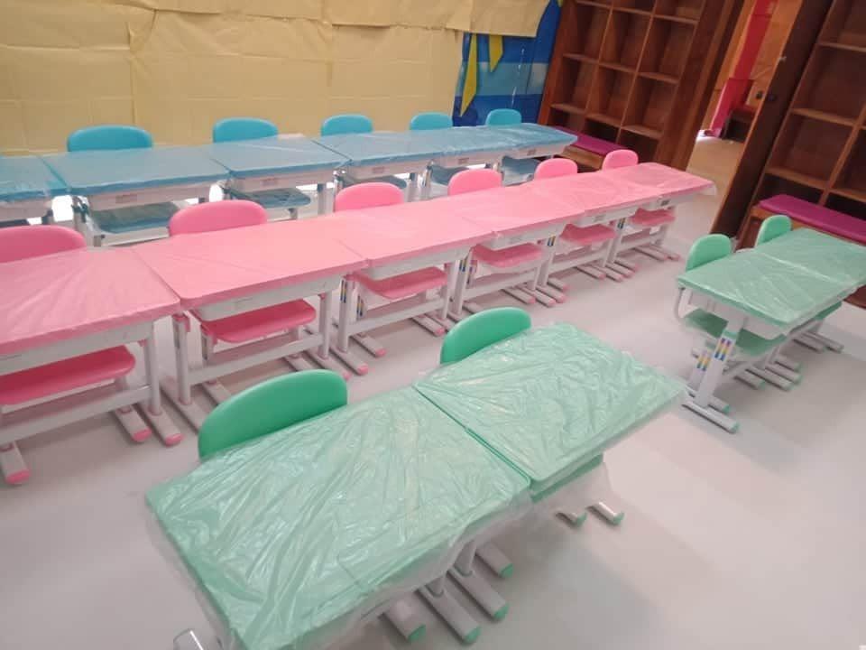 SCHOOL TABLE AND CHAIR - PLASTIC (Category: Office Furniture & Fixtures) located in Manila. Submitted by maryroseg. (Listing ID 1177267272, Image 2). Description: Thanks for trusting us for making and accomplishing your furniture needs for your office. For Inquiries and Further assistance, Please Call: Look For APOL. Globe: 09955768420 Viber: 09955768420 Email: apolgallardo28@gmail.com INQUIRE NOW!.