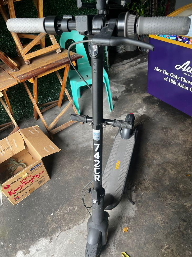 Segway Ninebot Max (Category: Other Sports Equipment and Supplies) located in Pasig City. Submitted by drixx08 (Listing ID 1177407238, Image 1). Description: Both from Singapore with low milage. RFS: Nobody using...