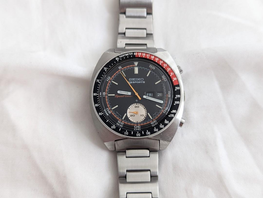 Seiko 6139-6032 Vintage Chrono, Luxury, Watches on Carousell
