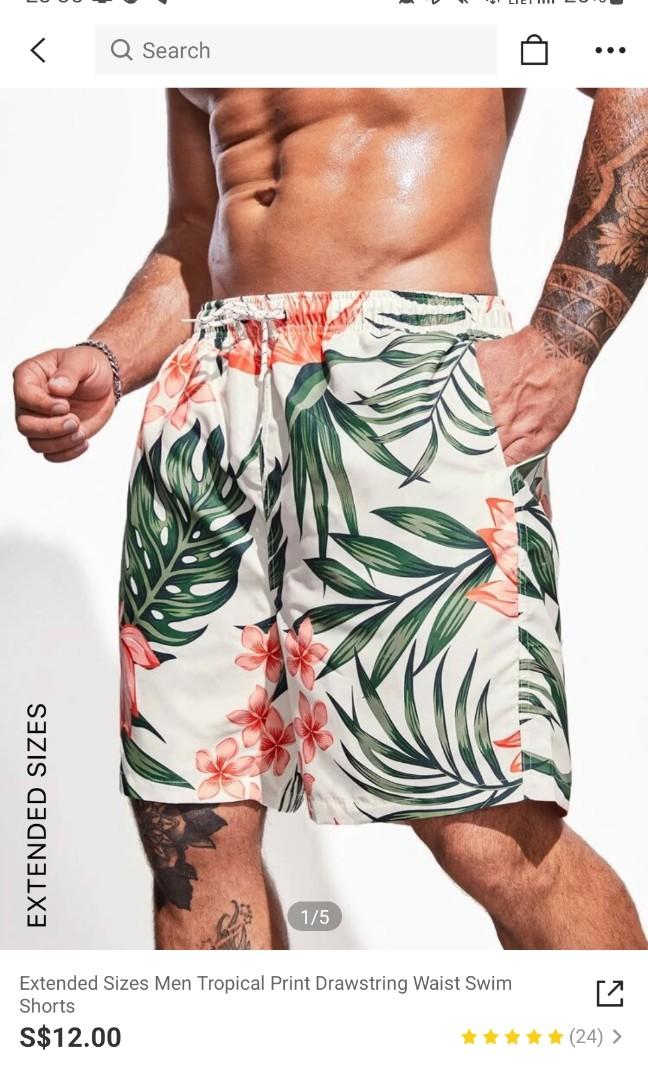 Mens 5xl sales swim shorts