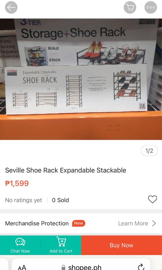 Shoe Rack Seville (Category: Clothes Drying Rack) located in Cebu City. Submitted by katepatt (Listing ID 1177436947, Image 1). Description: Rfs: declutterig .