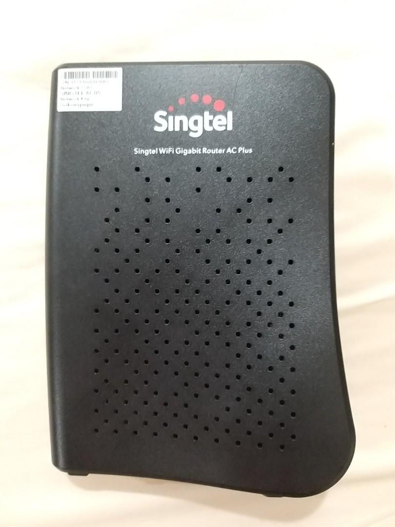 Singtel wifi gigabit router AC plus, Computers & Tech, Parts ...