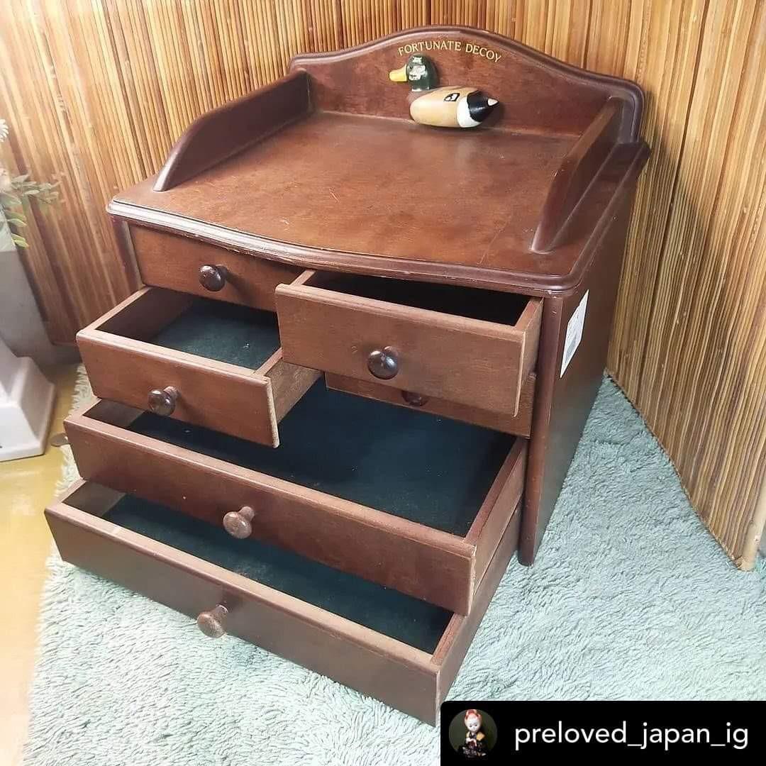 Small Wooden Drawer Furniture Home Living Home Improvement