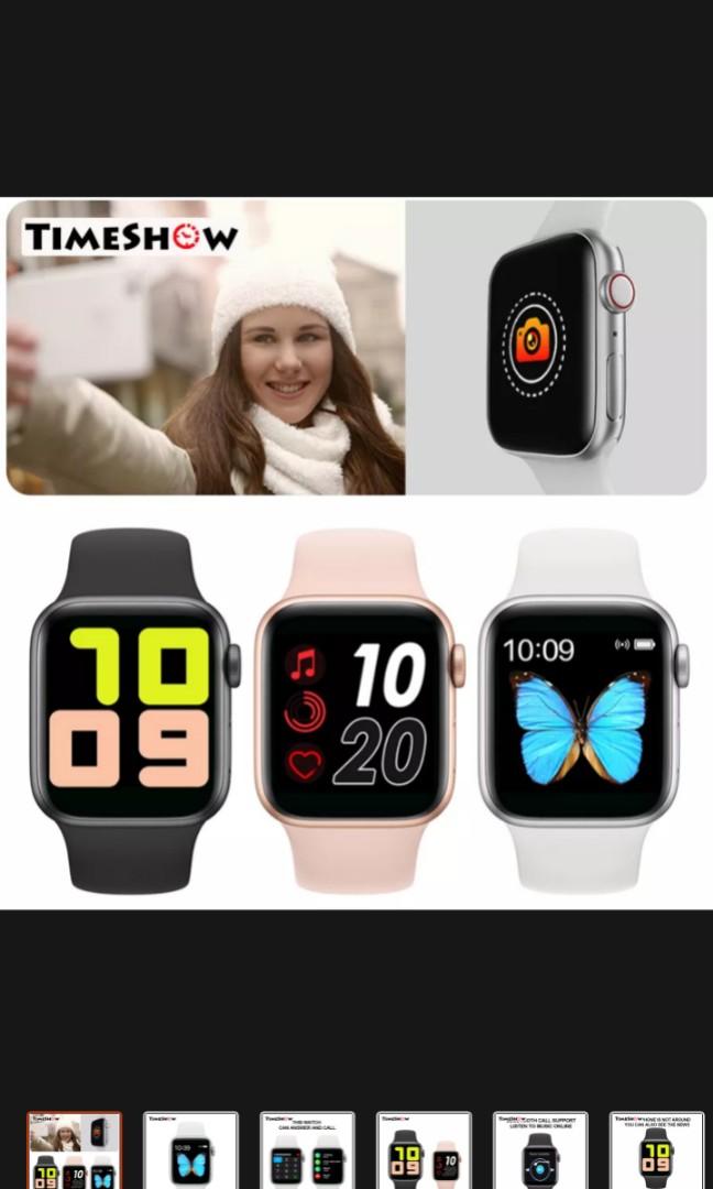 Smart watch T500 Mobile Phones Gadgets Wearables Smart Watches on Carousell