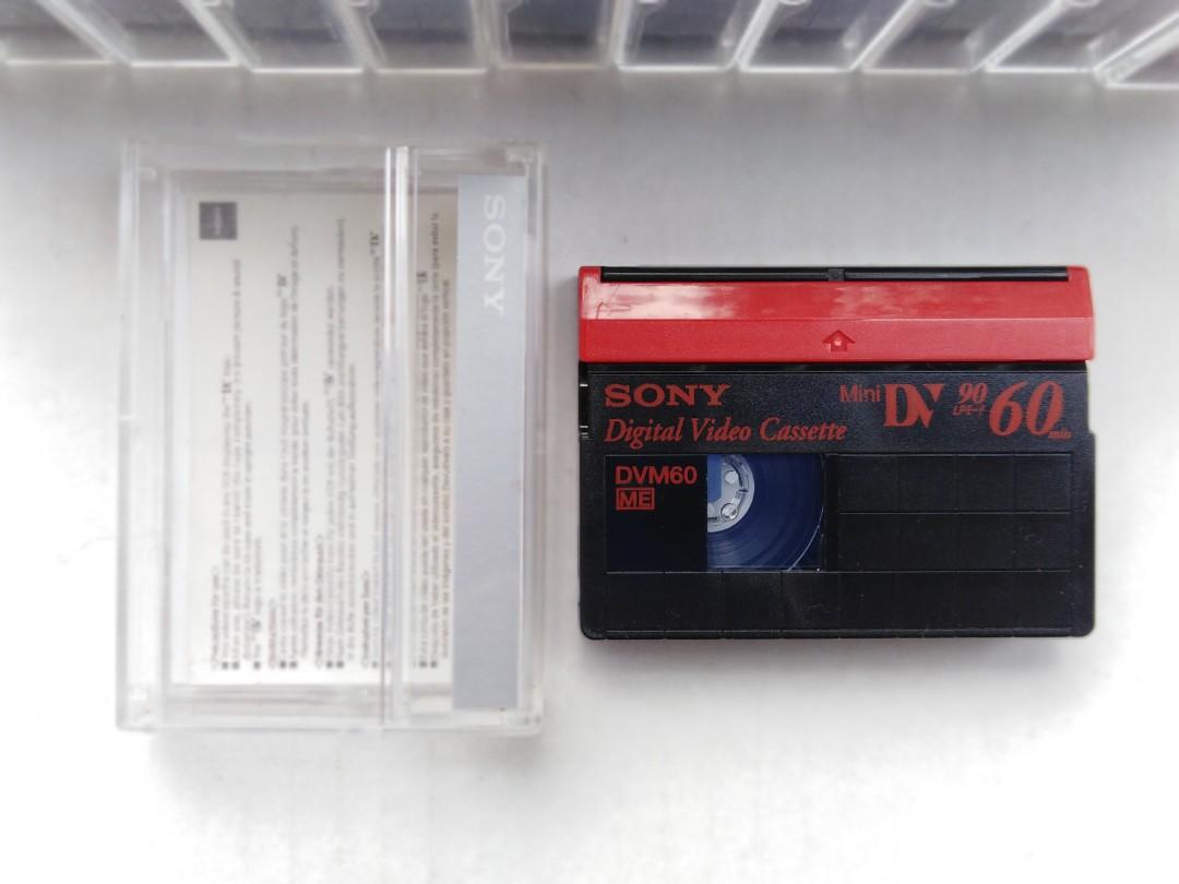 Sony Mini DV cassette tape DVM60, Hobbies & Toys, Music & Media, CDs