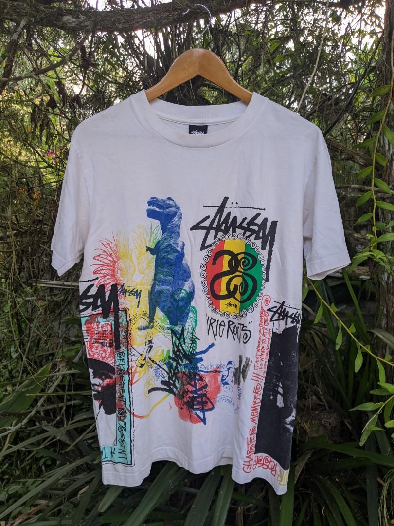 Stussy Fullprint T-shirt, Men's Fashion, Tops  Sets, Tshirts  Polo Shirts  on Carousell