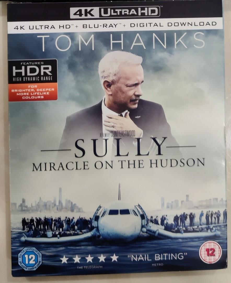 Sully 4K UHD Bluray, Hobbies & Toys, Music & Media, CDs & DVDs on