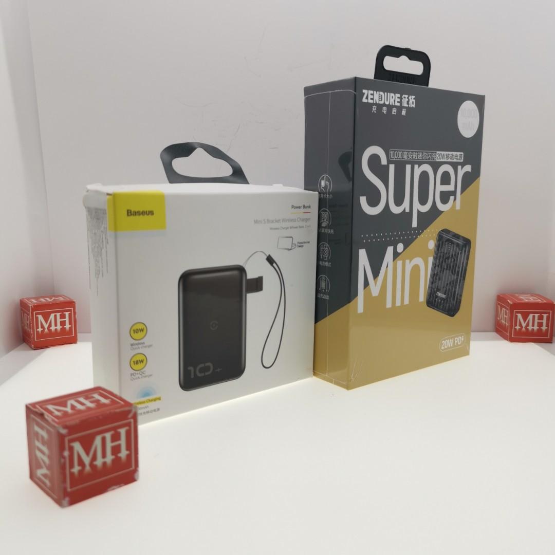 Super mini zendure vs baseus mini s super pd wireless charging with ...