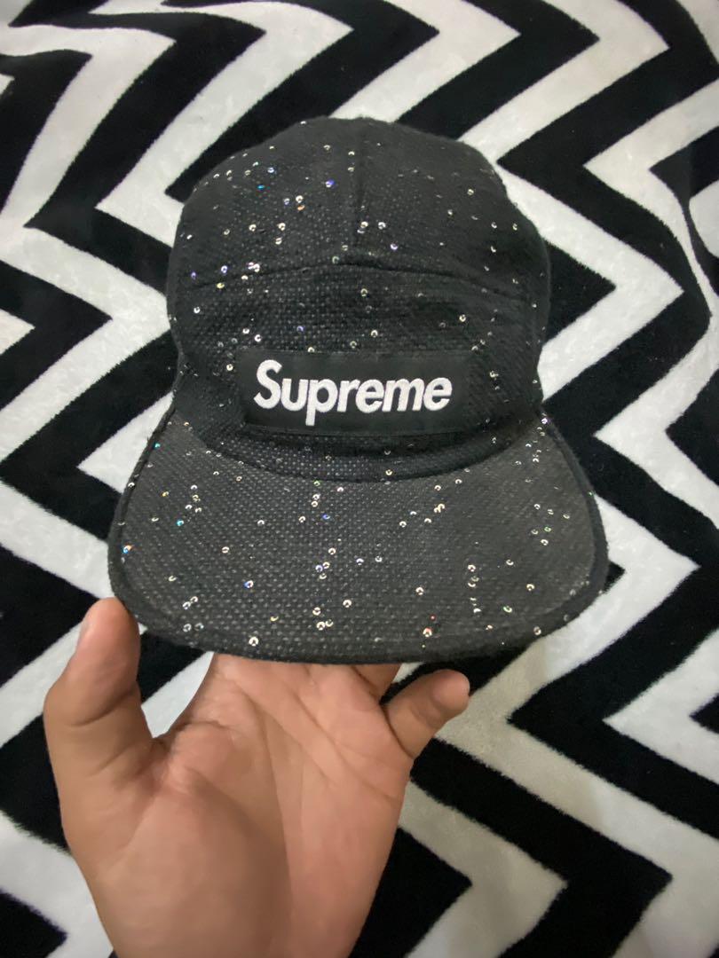 Supreme top glitter cap