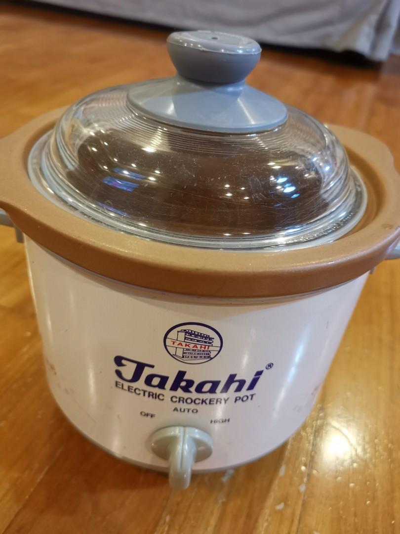 Takahi Electric Crockery Pot 1.2l, TV & Home Appliances, Kitchen