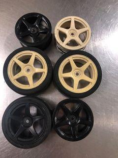 Tamiya rc mag wheels