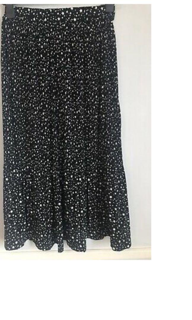 Star midi new arrivals skirt topshop