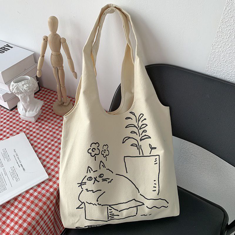 Aeca white tote best sale bag