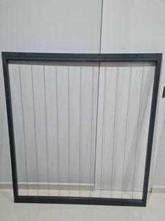 Used Invisible window grills