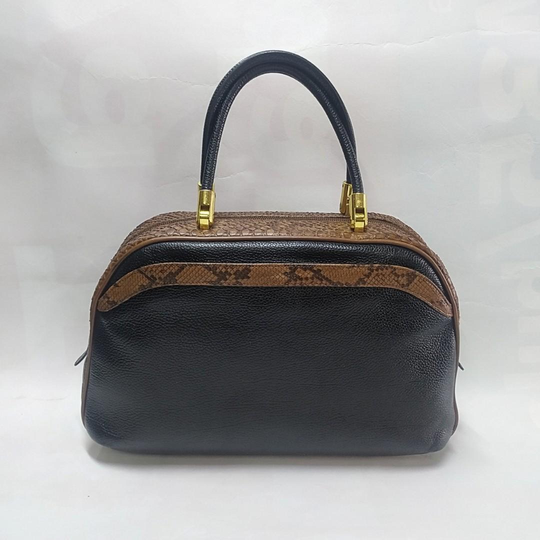 Louis Vuitton Bag Snakeskin - 4 For Sale on 1stDibs