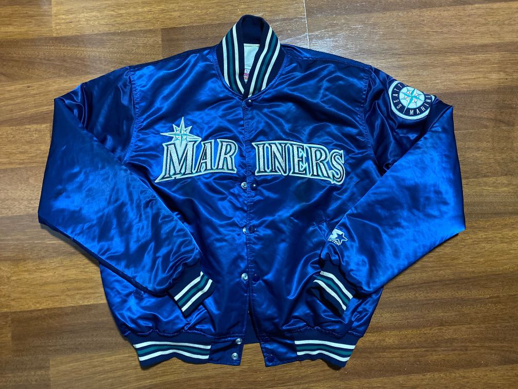 Vintage seattle hotsell mariners starter jacket