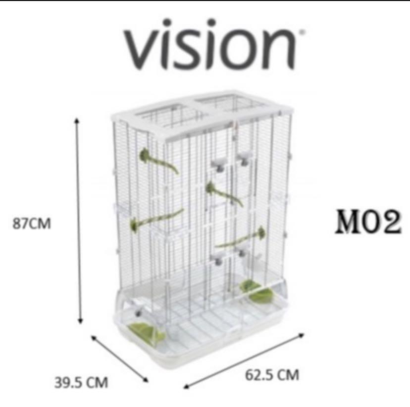 Vision Bird Cage M2, Pet Supplies, Homes & Other Pet Accessories on