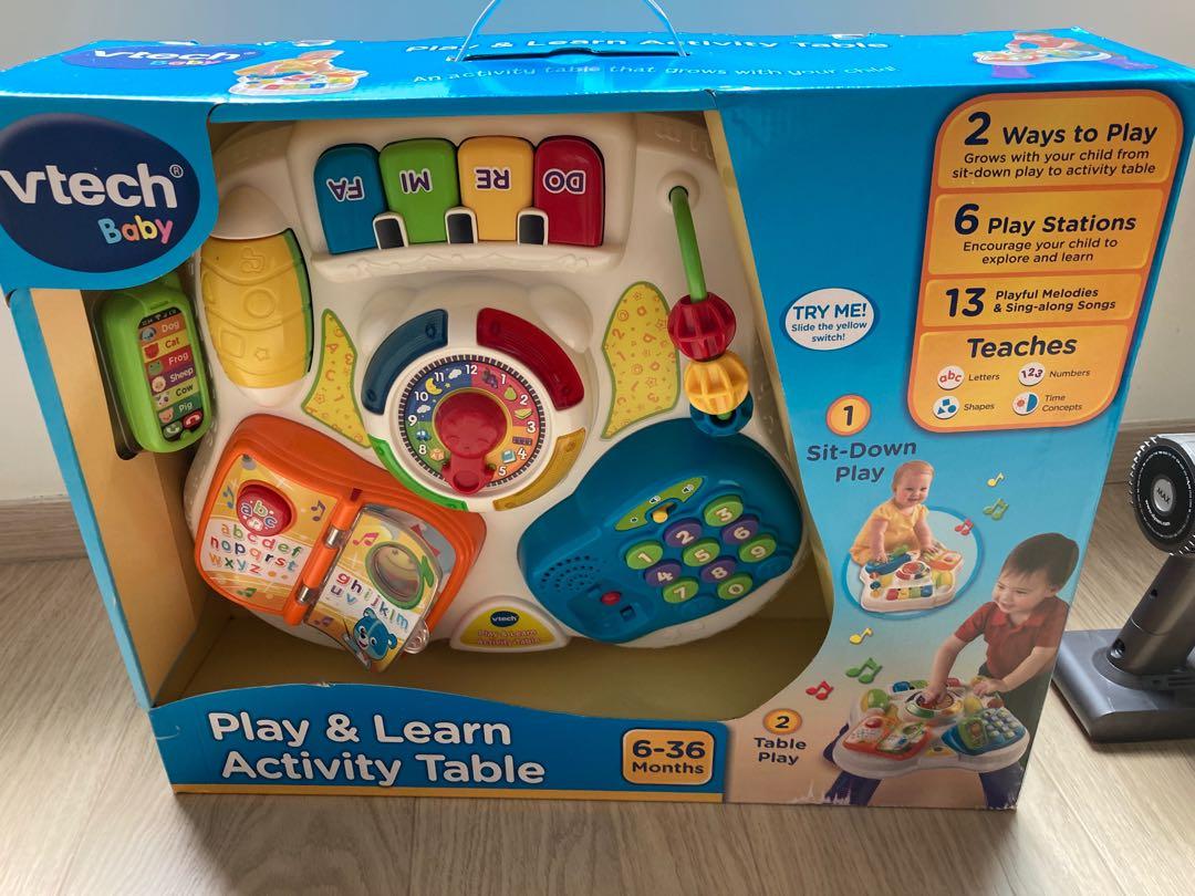 Vtech baby play learn activity table Carousell