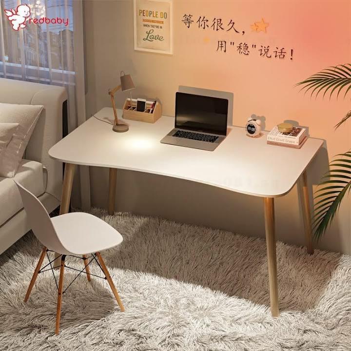 White study table, Furniture & Home Living, Furniture, Tables & Sets on