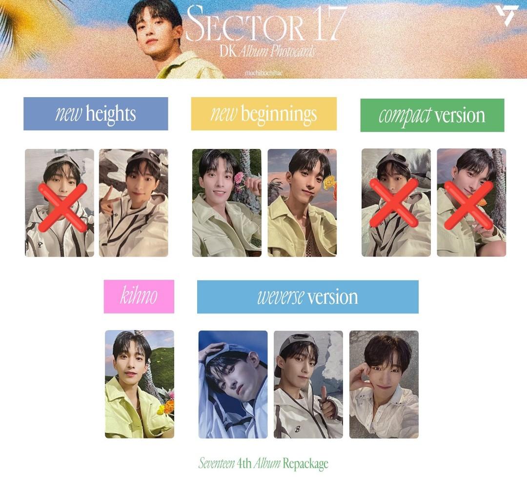 K-POP・アジア Seventeen Sector17 Dk Poster - DK Seventeen SECTOR 17 Concept Photo Music Poster