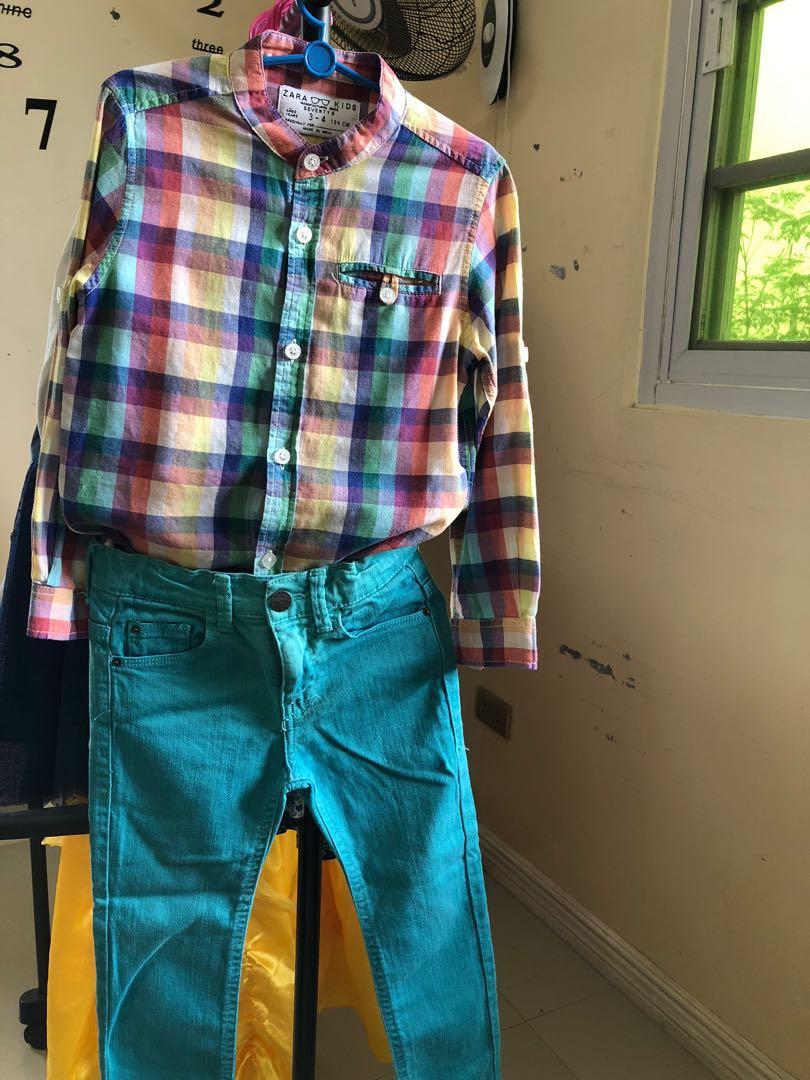 Zara pants and long sleeve (Category: Babies & Kids Fashion) located in Mandaluyong City. Submitted by blueberrypatch (Listing ID 1177300869, Image 2). Description: Preloved Zara pants and long sleeve. .