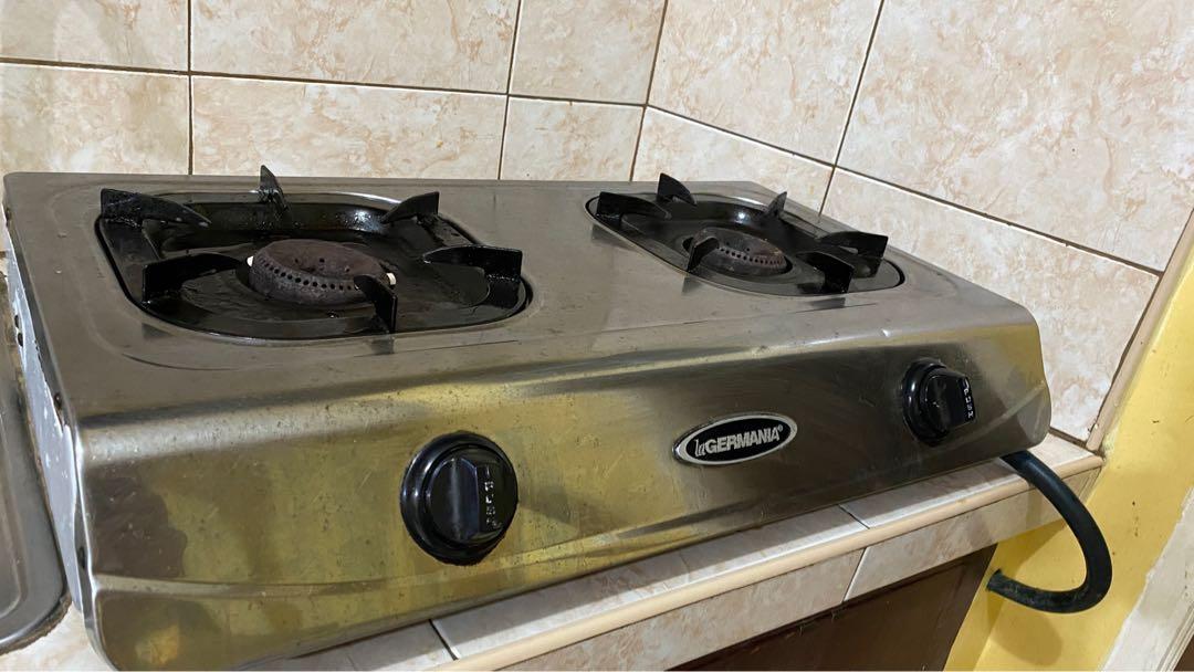 2 burner stove LaGermania preloved NO ISSUES, Furniture & Home Living