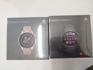 全新正品華為智能手錶3  eSIM 獨立通話 活力款(黑色)/時尚款(啡色) Huawei watch 3