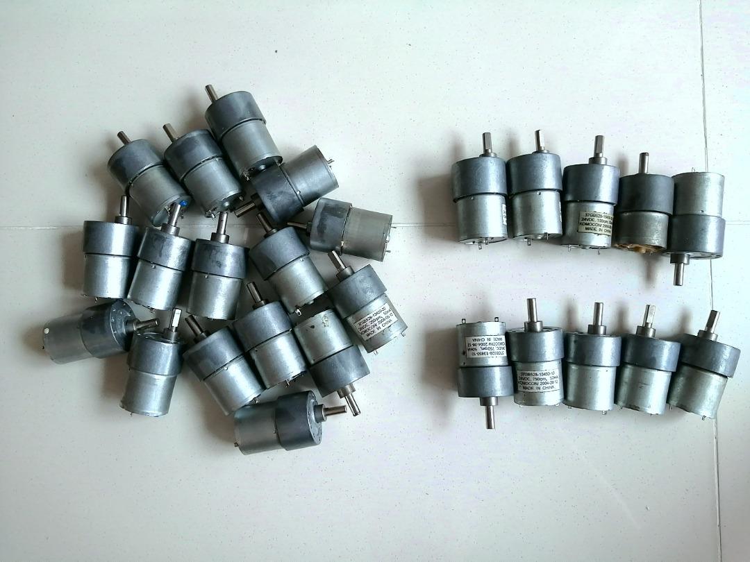 3 for $20. 24V DC Gear Motors Bi-directional 150 rpm, 250 rpm, 750 rpm ...