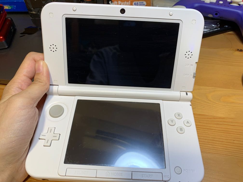 美版白色3DSXL, 電子遊戲, 電子遊戲機, Nintendo 任天堂- Carousell