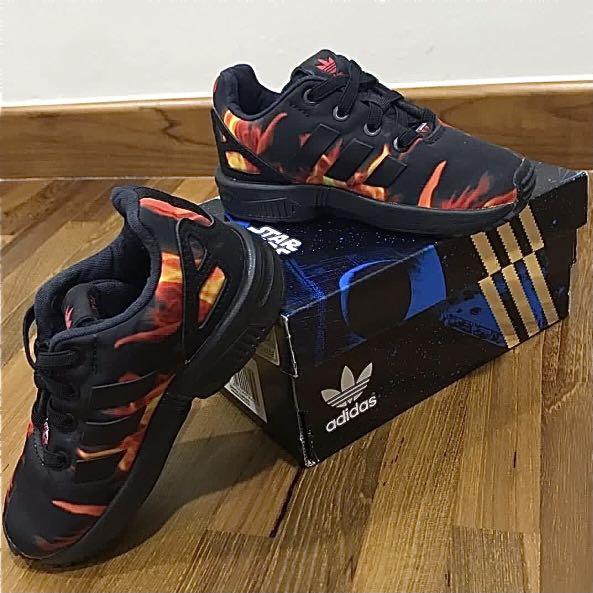 Originals zx flux kids Orange hot sale